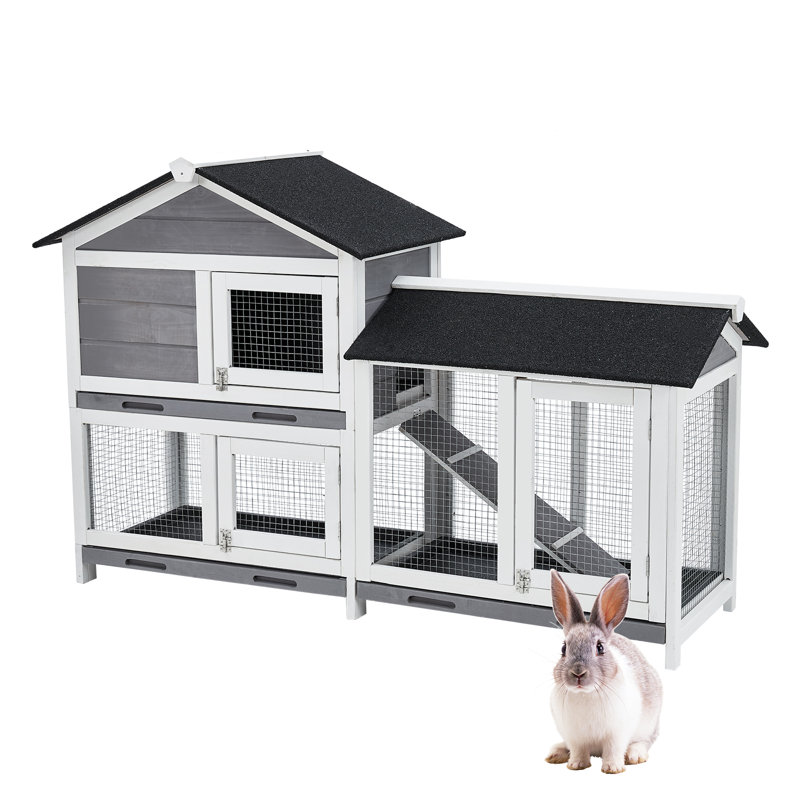 Cage à lapin résistante aux intempéries pour petits animaux