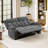 Brost Manual Recliner Loveseat with Cup Holders & Pocket Storage-102051325-121418404