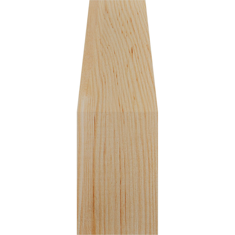 Attelle de genou olympique, Sapin de Douglas, Attelle lisse, H 12 po x l 3,5 po x P 8 po