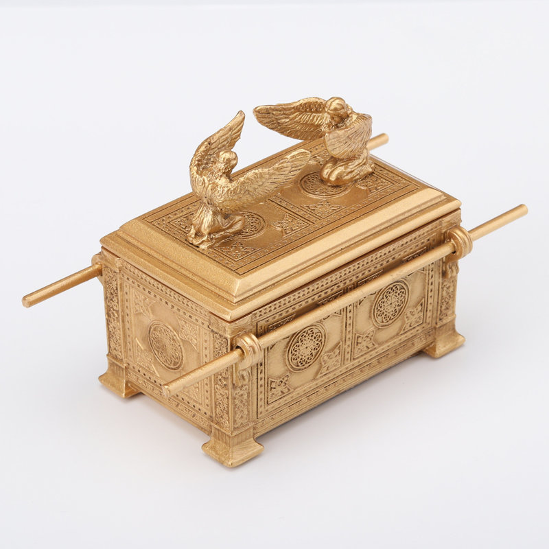 Figurine en polyrésine arche de l'alliance 4,72 pouces avec relique multicolore