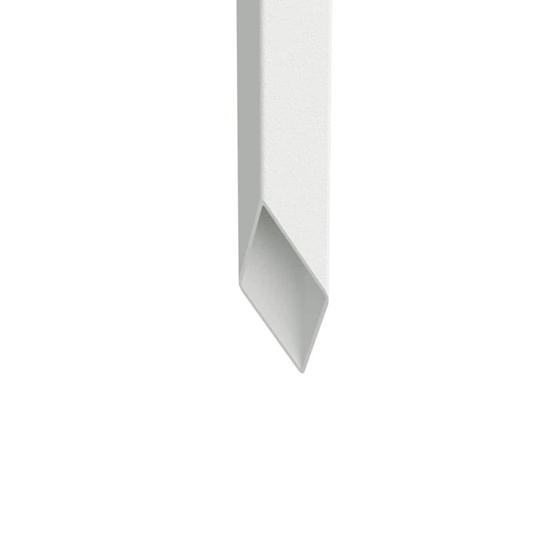 Garden Decorative Panel Other, 140cm H x 50cm W x 1.7cm D, White