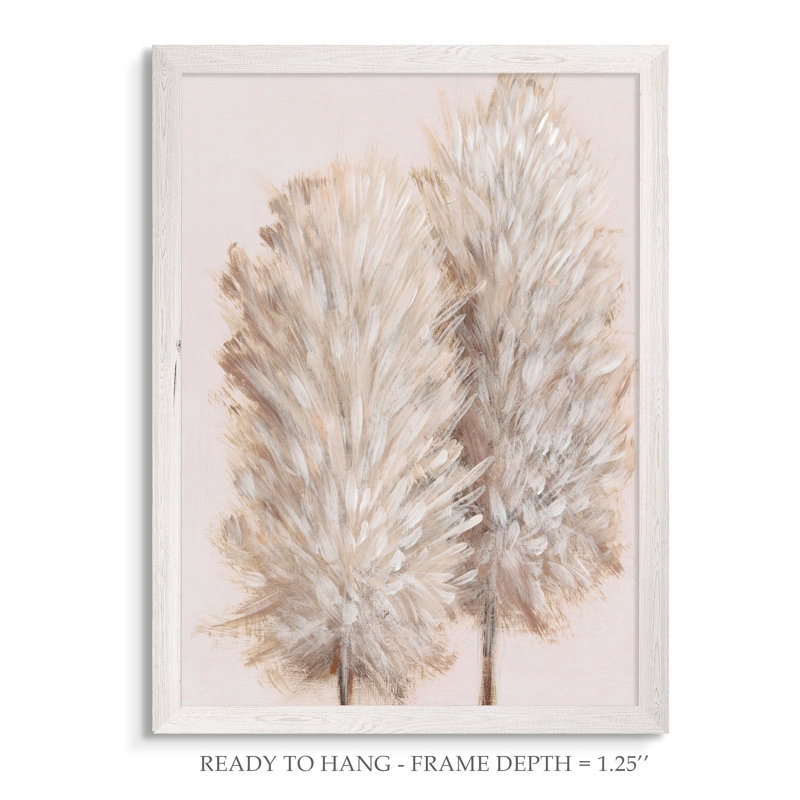 «Pampas Grass III» par Paul Cezanne, reproduction d'art sur toile encadrée, H 44 po x l 32 po x P 1,25 po