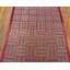 Rare paire de tapis de couloir crocheté crocheté
