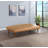 Kloster Upholstered Tufted Convertible Sofa Bed Saddle Brown-562043033