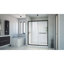 Cabine de douche rectangulaire demi-cadre avec porte-serviettes l 60 po x P 36 po x H 76,75 po Infinity-Z-20961236-20961235-20961232