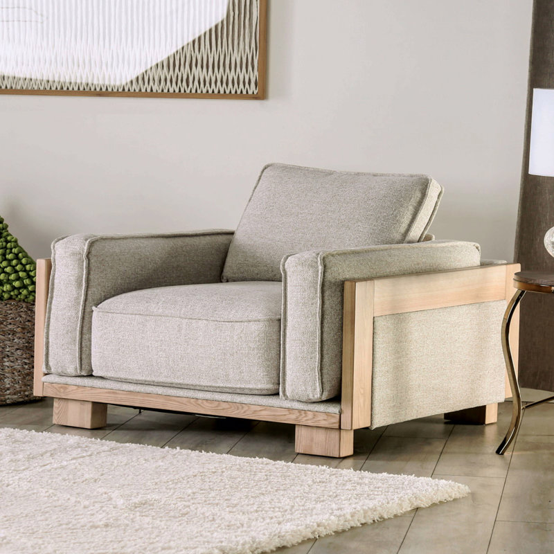 Fauteuil de 44 po de large Carmesa