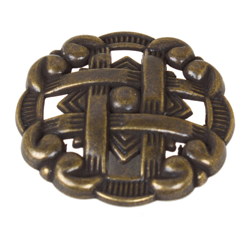 Celtic 1 3/8" Novelty Knob Multipack, Antique Brass
