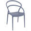 Chaise d'appoint empilable pour patio Farrah-135541138