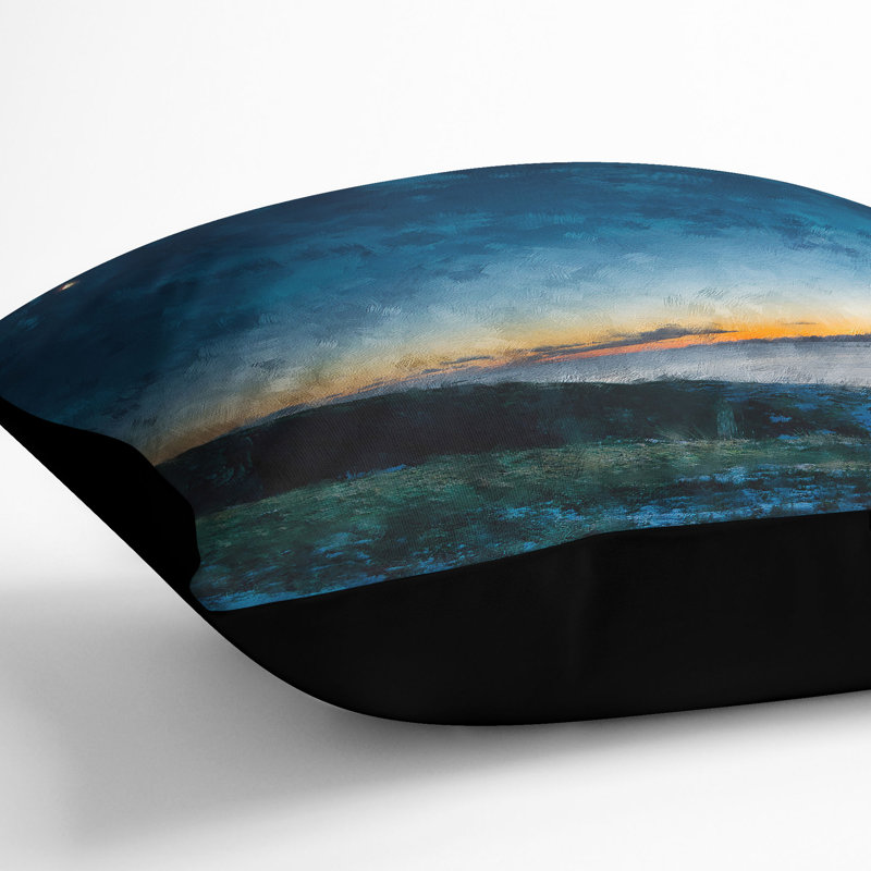 Square Cushion, Black, 40cm H x 40cm W x 15cm D