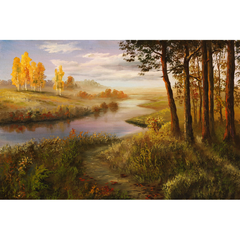 Fairy Tales Of Fall - Wrapped Canvas Print, 51cm H x 76cm W x 3.8cm D