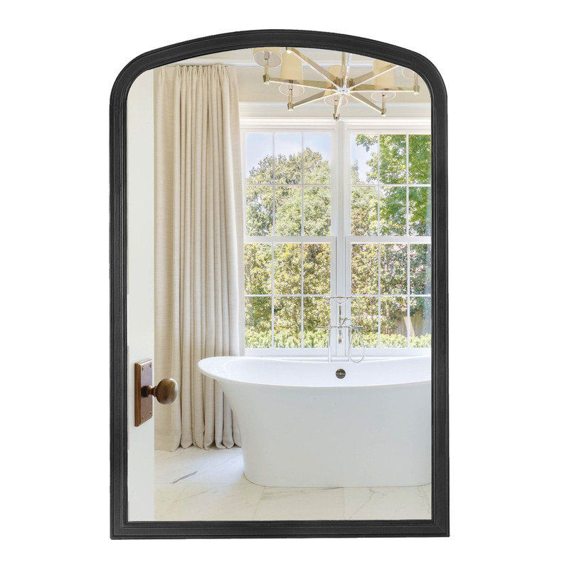 Miroir Chadwood, 36 po x 24 po, Noir