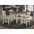 Skalski Counter Height Dining Set with Drop Leaf in Brown and Cream-627382214