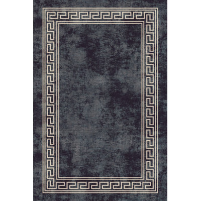Tapis de couloir luxueux, tissu 100% velours, 39,4 po x 59,1 po | Semelle antidérapante en coton, d'une hauteur de poils de 0,4 po | Antibactérien, lavable à la machine | Impression numérique 3D, design élégant pour le décor et le confort de la maison