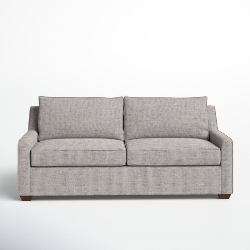 Canapé-lit rembourré 72 po Gemi, Argent coulé Sunbrella®