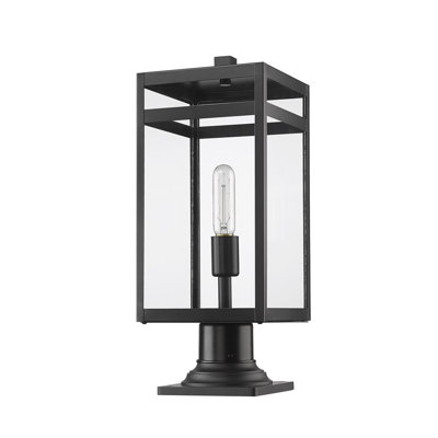 Sylmar Transparent Pier Mount Light