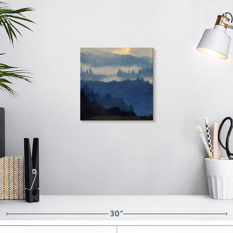 Mountain Range, 10" H x 10" W