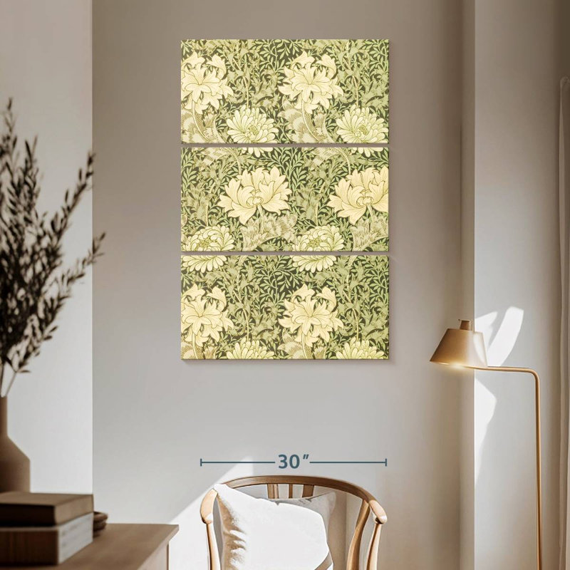 Chrysanthème Kerner 1877, H 65 po x l 42 po