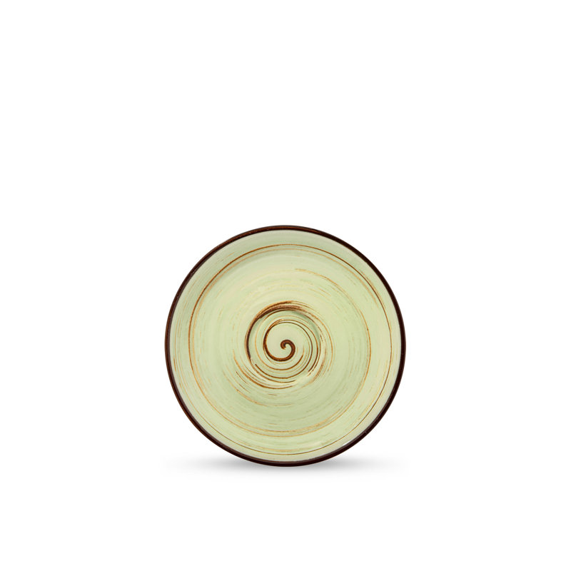 Wilmax Colourboom 14cm Saucer, Pistachio