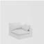 Canapé modulaire de 80 pouces avec canapé modulaire de 80 pouces, accoudoirs détachables pour 2 personnes