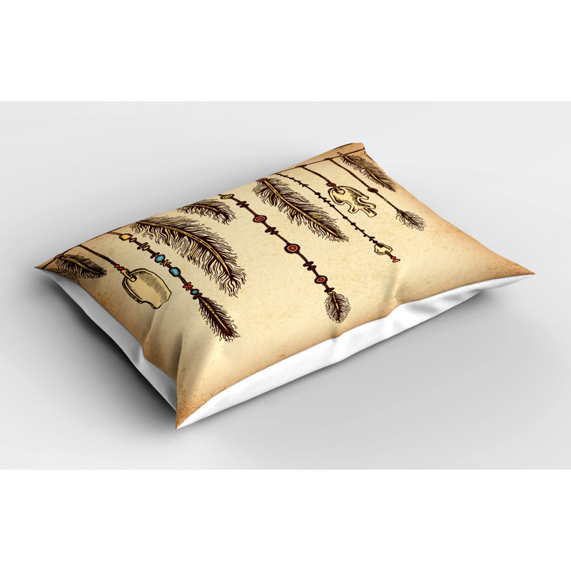 Feathers Polyester Sham Set, Twin