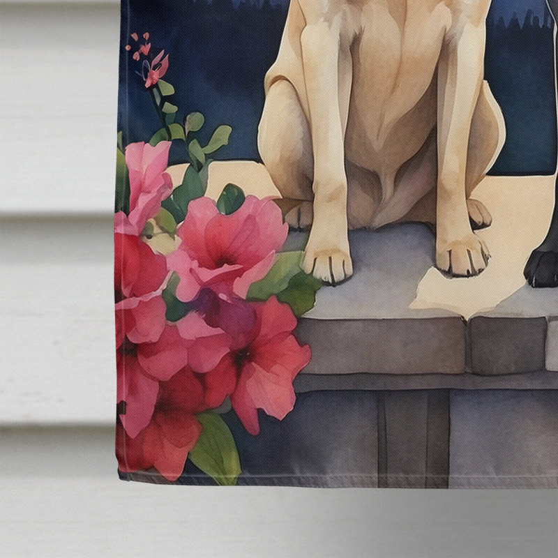 Drapeau pour chien double face H 40 po x l 28 po