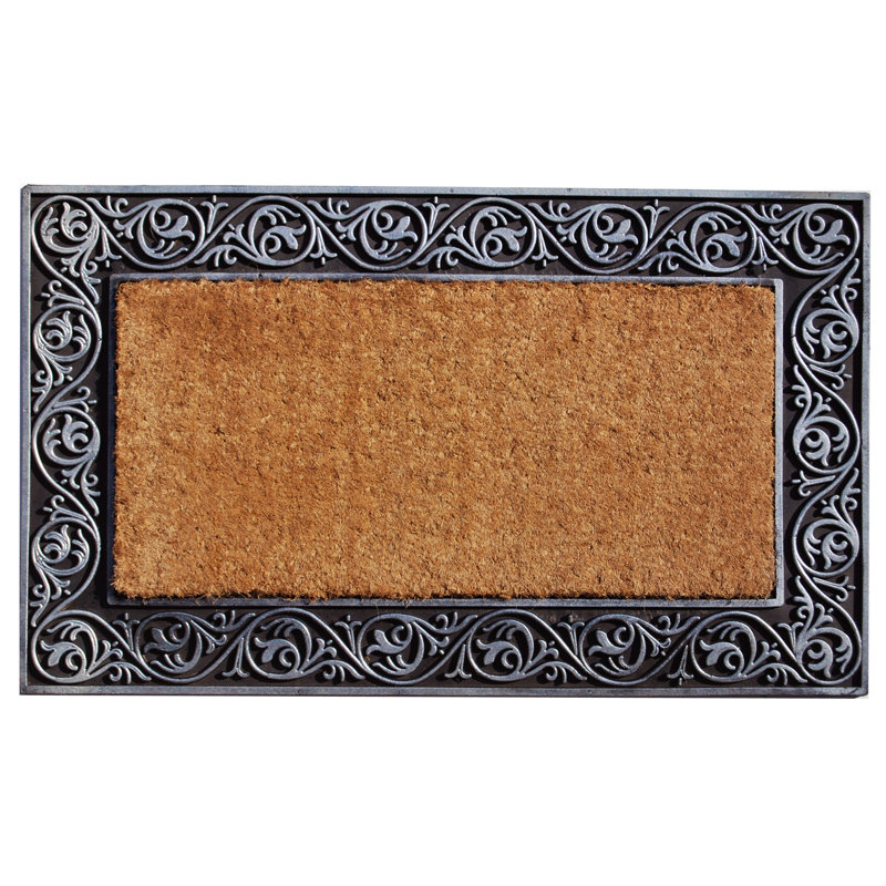Tapis d'extérieur antidérapant Haviland 30 po x 18 po, Argent