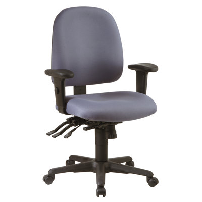 Ergonomic Polyester Blend Task Chair