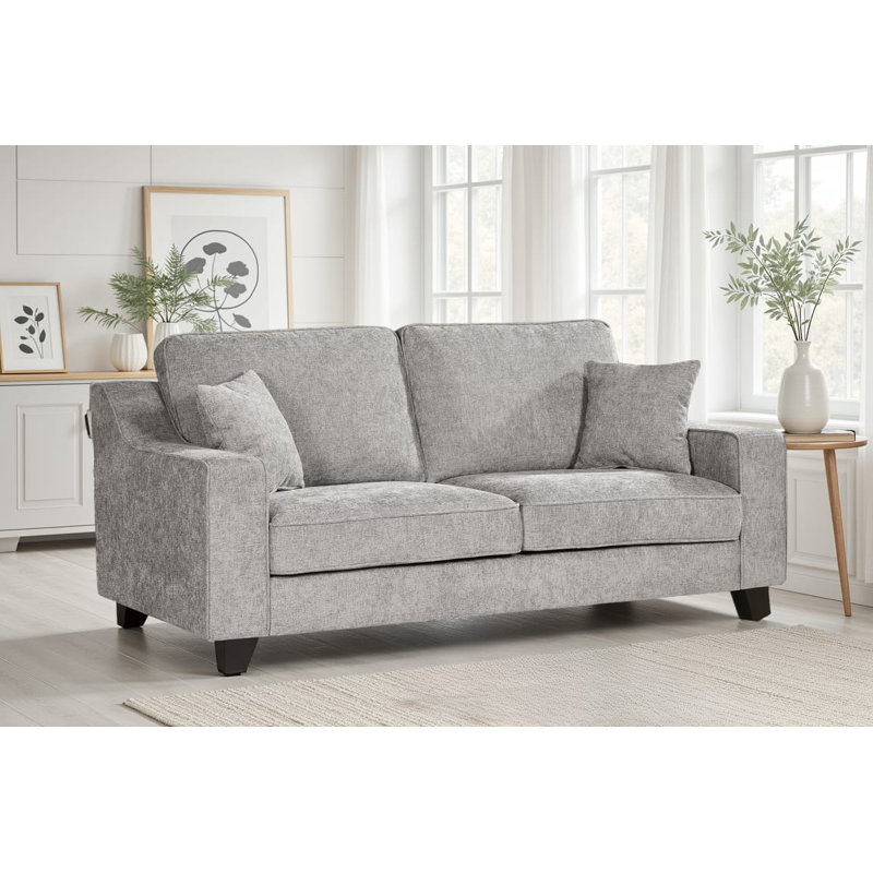 Housley 2 Seater Chenille Sofa, 2