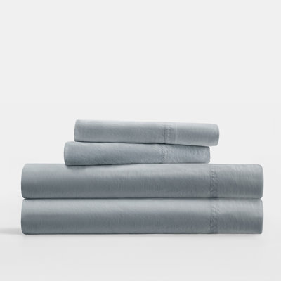 Ensemble de draps en coton uni