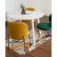 Ensemble de salle à manger 5 pièces Amoa, table ronde blanche avec 4 chaises Amoa-1710958988-1710958986