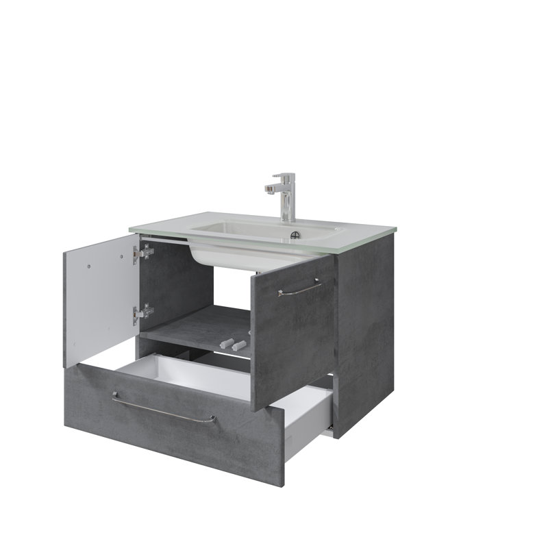 720mm Wall Hung Single Vanity