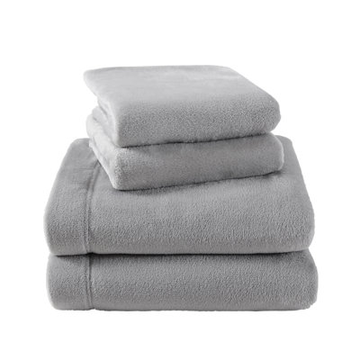 Laura Ashley Ultra Soft Plush Fleece Sheet Set