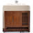 Modern Walnut Solid Wood Shoe Storage