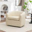 Fauteuil demi-tonneau pivotant rembourré Morre-2145940679
