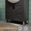 Meuble-lavabo simple autoportant de 30 po avec lavabo épais en céramique Euro, robinet et bonde en laiton-131284362-131284363