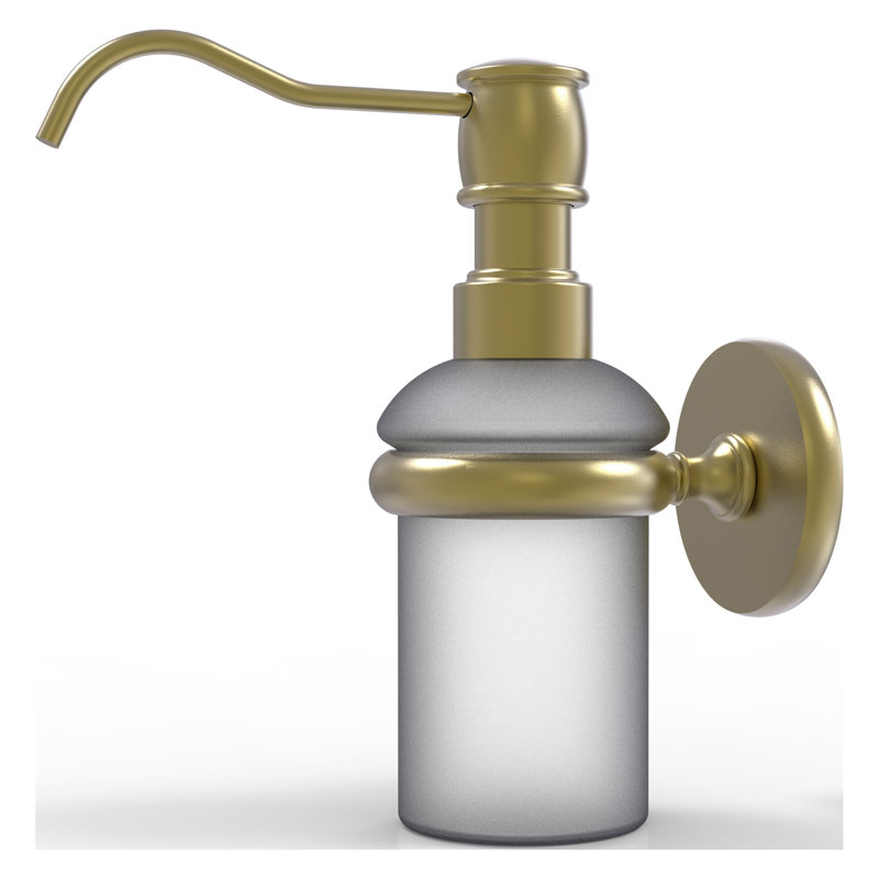 Distributeur de savon mural Gober, Laiton satiné