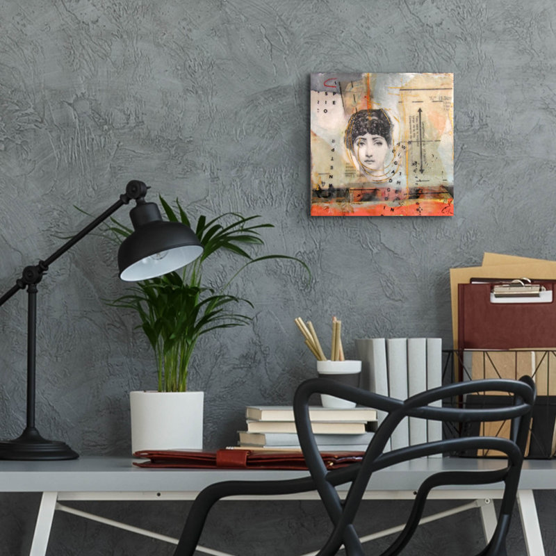 «Getting Ready For The Date» par LovIsArt, art mural en verre acrylique, H 12 po x l 12 po x P 0,13 po