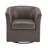 Wilmore Swivel Upholstered Accent Chair with Curved Backrest-720846535