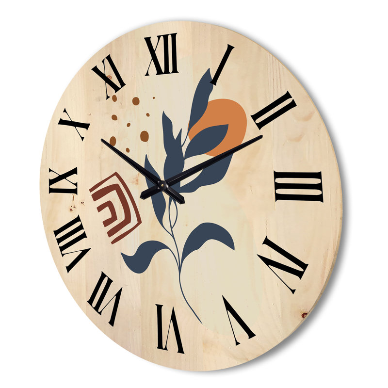 Horloge murale abstraite, Très grand