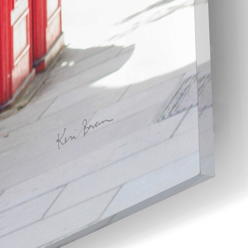 «Covent Garden Téléphone Boxes» par Keri Bevan, H 12 po x l 12 po x P 0,13 po