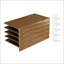 5 housses de tablette en fil métallique, 5 housses en PVC expansé pour tablettes de garde-robe et garde-manger, faciles à installer et durables-130772333