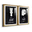 «Best Seat», ensemble de 2 reproductions d'art textuel-2127452417-2118370540-2058830198