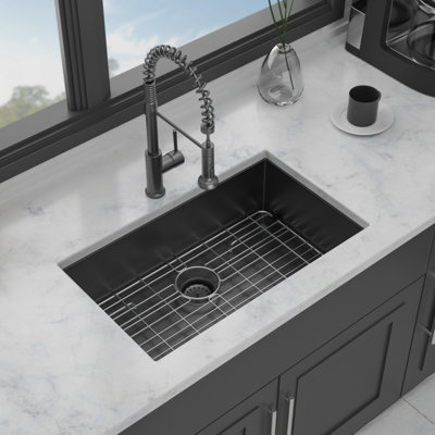 Undermount Sink -Undermount  Kitchen Sink Gauge Deep Single Bowl Kitchen Sink Basin