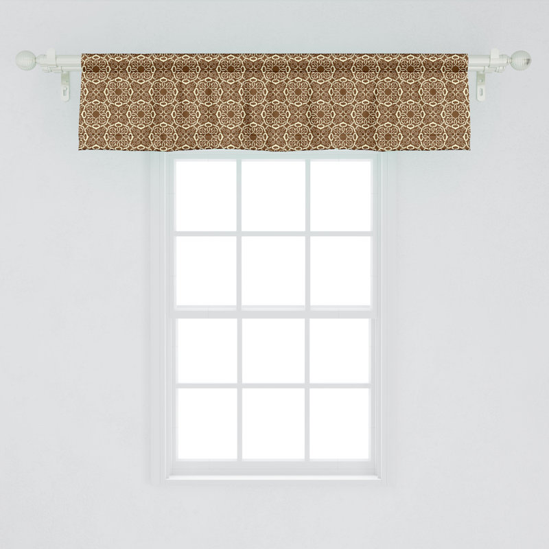 Ensemble de 2 cantonnières décoratives Ambesonne Victorian, L 54 po x L 12 po