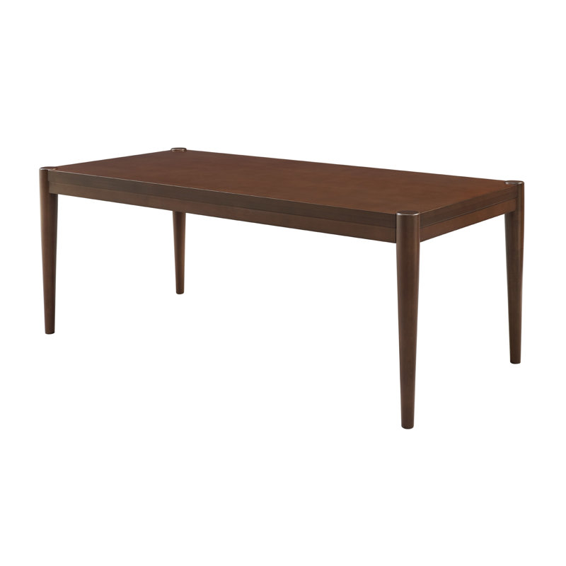 Table basse à 4 pieds, Noyer