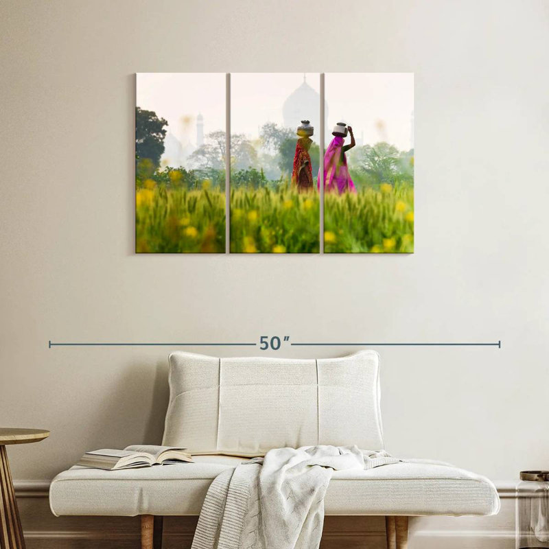 Leisha Indian Water Women, 24" H x 38" W