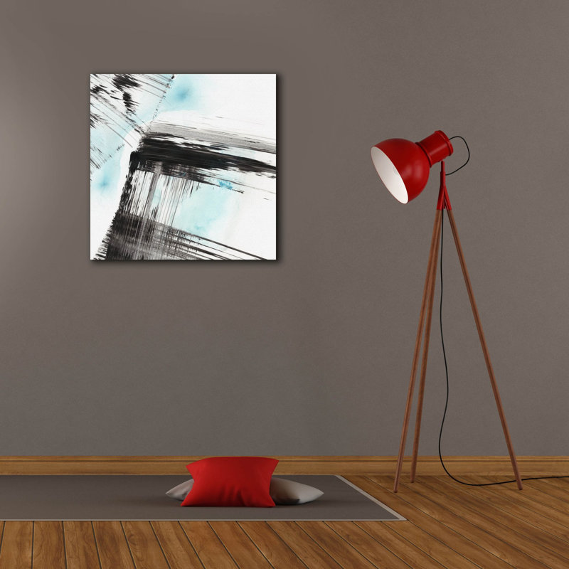 «Dynamic Frost 2» par Ethan Harper, art mural sur toile, 26 po x 26 po