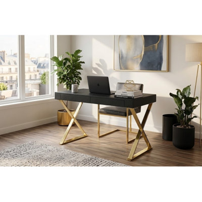 Bureau d'écriture moderne Pangea Home Alexa