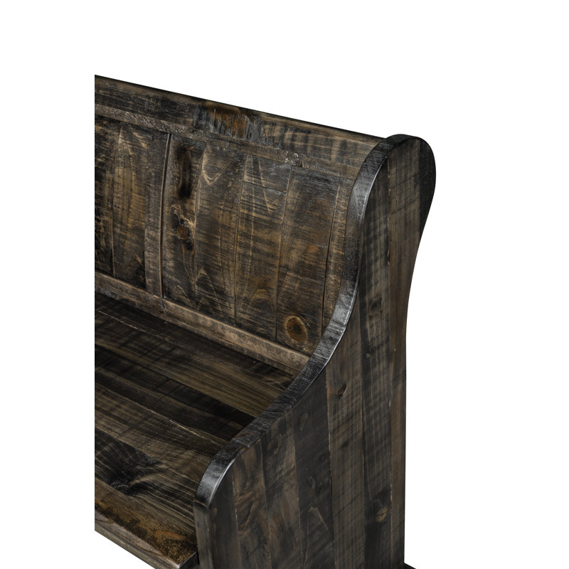 Horncastle Solid Wood Bench, Peppercorn