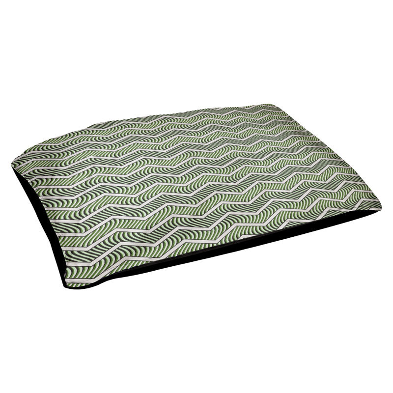 Coussin pour chien Chelan, Vert, Grand (l 50 po x P 40 po x H 7 po)